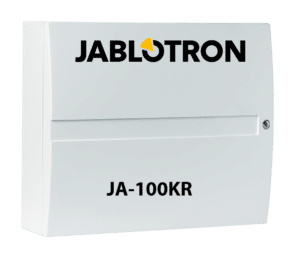 Read more about the article Centrale avec transmetteur intégré LAN et module radio JA-100KR